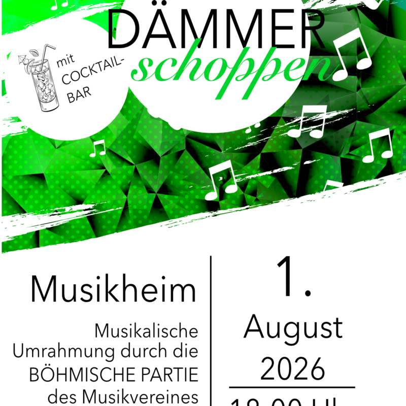 Tischreservierung Dämmerschoppen 2026